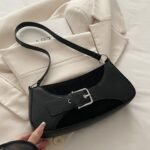 Adjustable Buckle Shoulder Bag